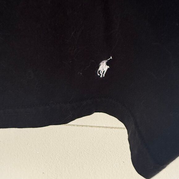 Polo Ralph Lauren Men’s Large Black Logo Short Sleeve Top - Picture 2 of 5